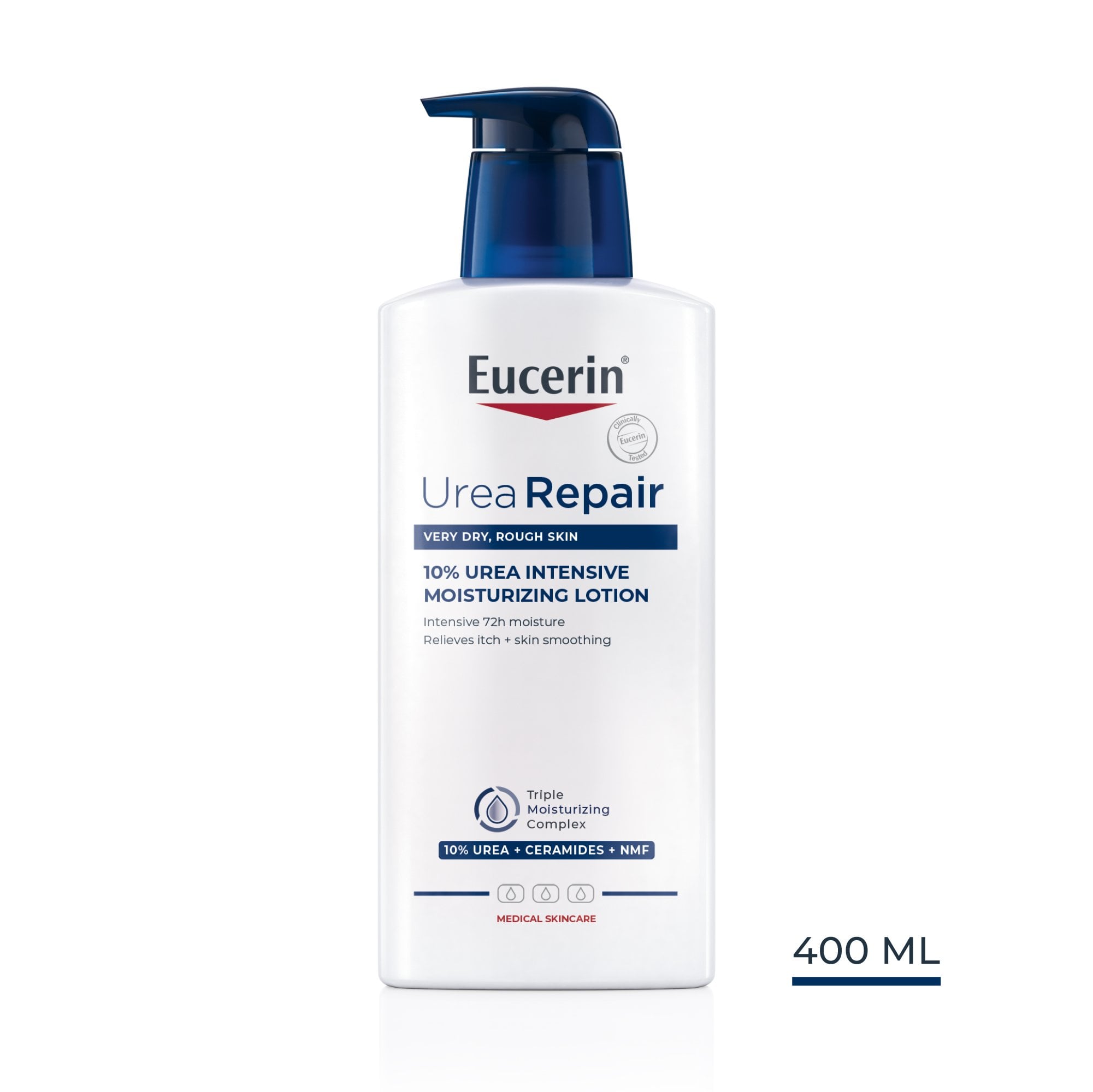 Eucerin UreaRepair Plus 10% Urea Lotion – authentic skincare in Oman