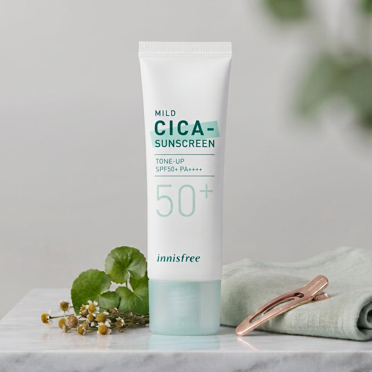 Innisfree Mild Cica Tone-Up Sunscreen SPF 50+ – image 4