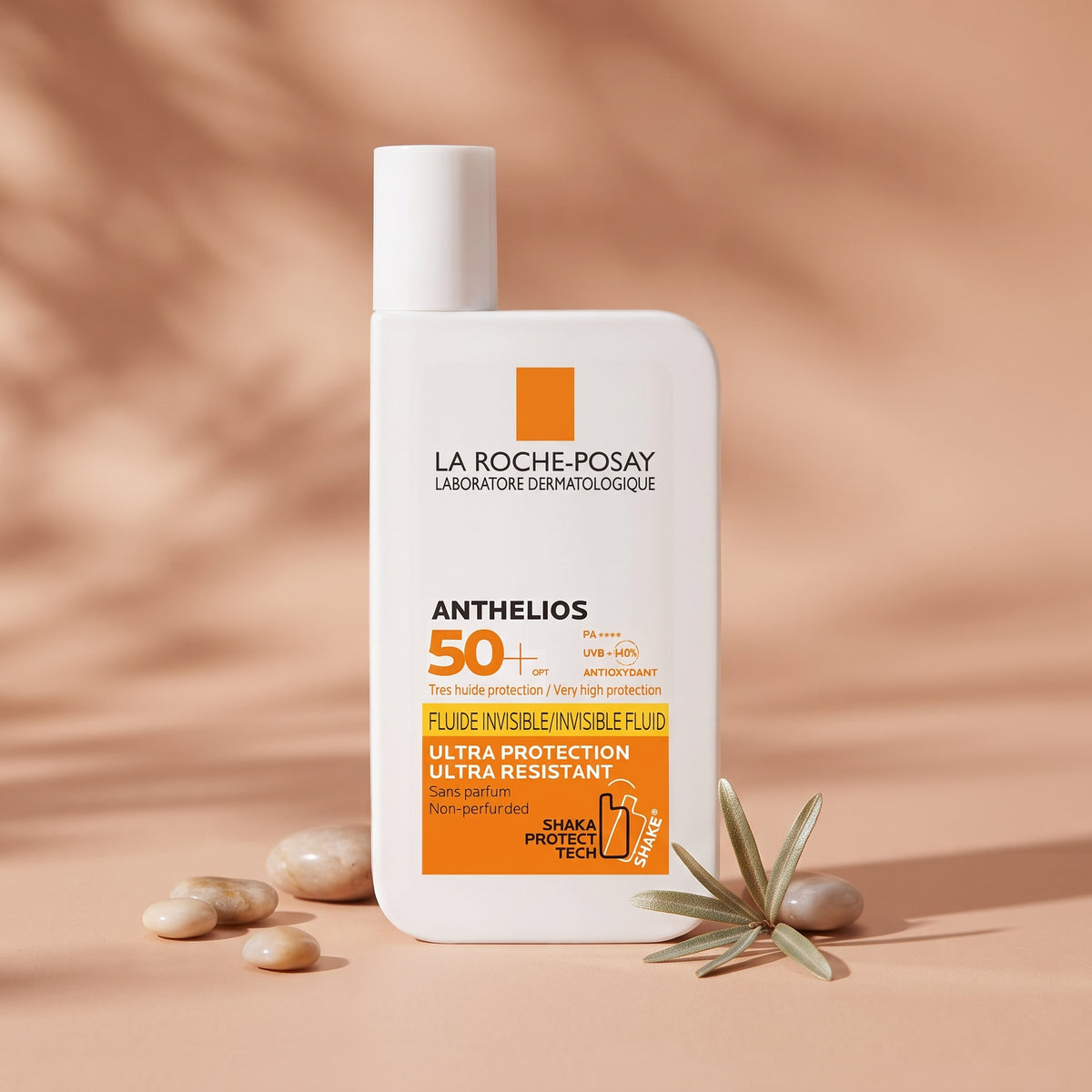 La Roche-Posay Anthelios Face Sunscreen 50ml – Broad Spectrum UVA/UVB, Fragrance-Free