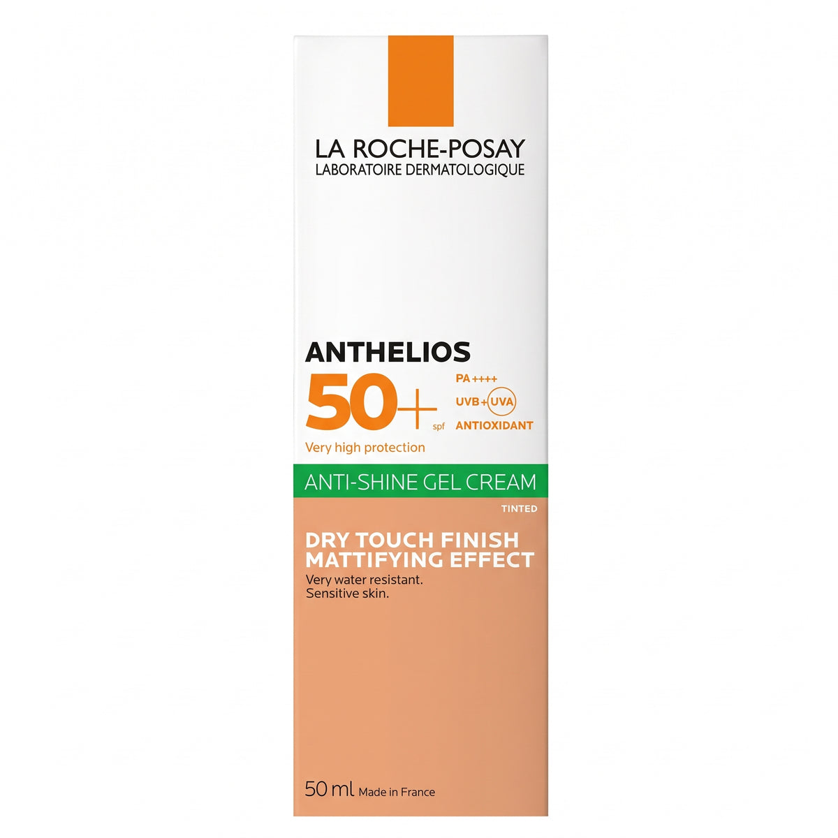 La Roche-Posay Anthelios Anti-Shine Cream Gel SPF 50+ – Matte Sunscreen for Oily Skin