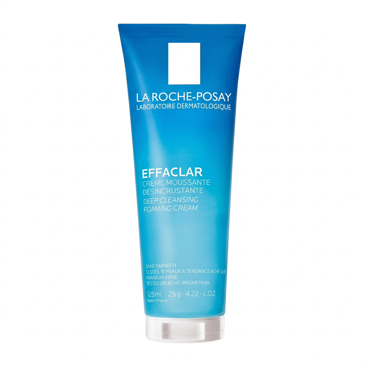 La Roche-Posay Effaclar Foaming Cream Cleanser – Deep Cleansing for Sensitive, Oily Skin