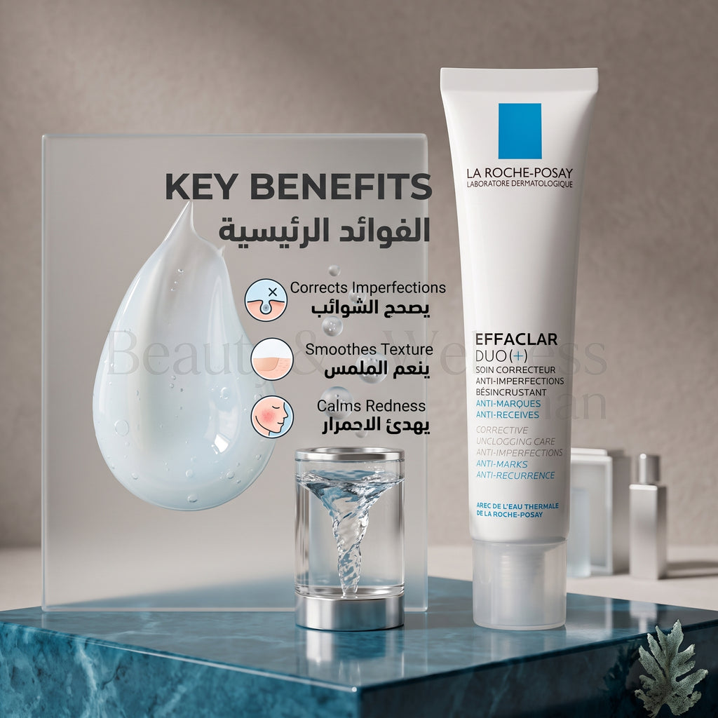 La Roche-Posay Effaclar Duo+ 40ml – Anti-Blemish Moisturiser for Spots, Blackheads & Marks