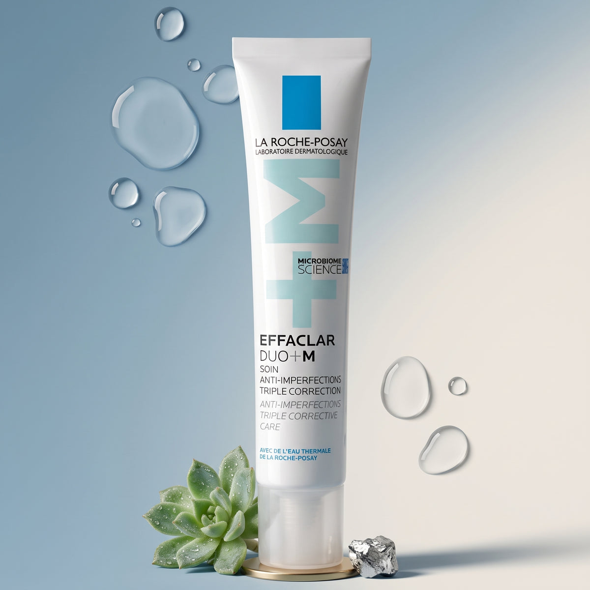 La Roche-Posay Effaclar Duo+M 40ml – Anti-Blemish Gel-Cream with Phylobioma for Acne-Prone Skin