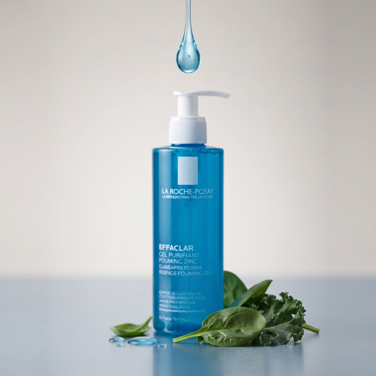 La Roche-Posay Effaclar Purifying Foaming Gel 400ml – Face Wash for Oily, Acne-Prone Skin