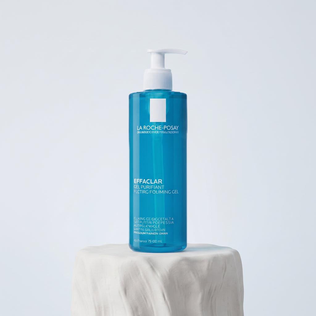 La Roche-Posay Effaclar Purifying Foaming Gel 400ml – Face Wash for Oily, Acne-Prone Skin