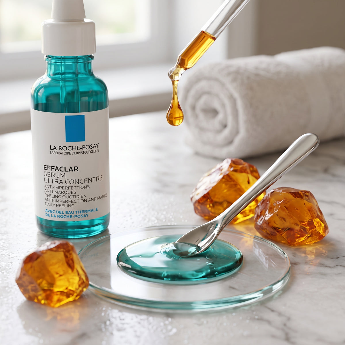 La Roche-Posay Effaclar Ultra Concentrated Serum 30ml – Anti-Acne Serum for Spots, Marks & Texture