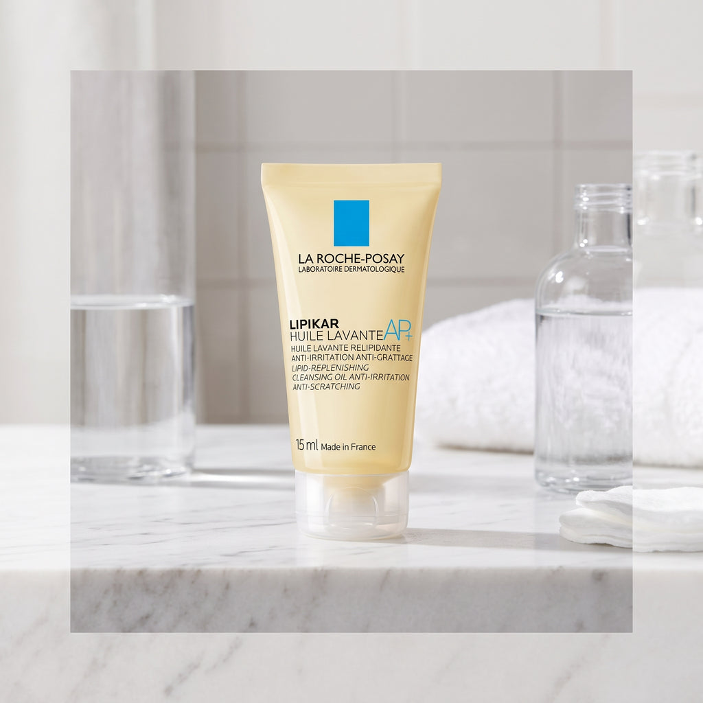 La Roche-Posay Lipikar Huile Lavante AP+ – Lipid-Replenishing Shower Oil for Dry, Eczema-Prone Skin