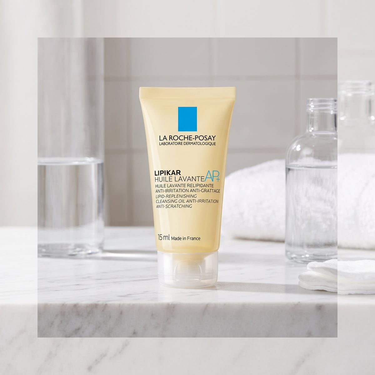 La Roche-Posay Lipikar Huile Lavante AP+ – Lipid-Replenishing Shower Oil for Dry, Eczema-Prone Skin