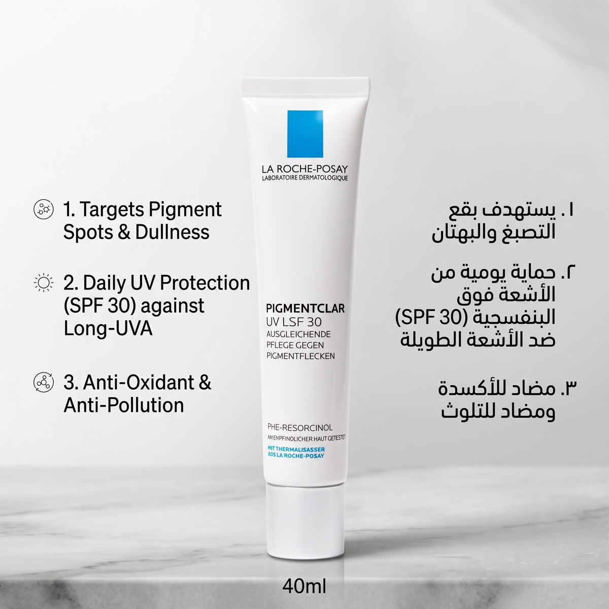 La Roche-Posay Pigmentclar UV SPF 30 – Anti-Dark Spot Day Cream