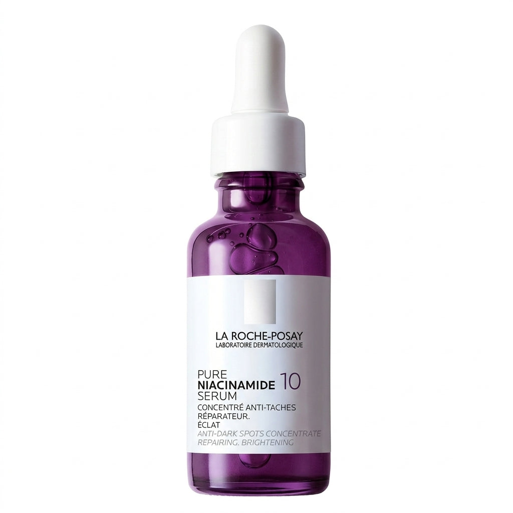 La Roche-Posay Pure Niacinamide 10 Serum 30ml – Dark Spot Serum for Sensitive Skin