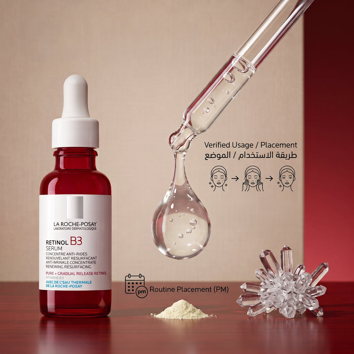 La Roche-Posay Retinol B3 Pure Retinol Serum 30ml – Anti-Wrinkle Serum for Sensitive Skin