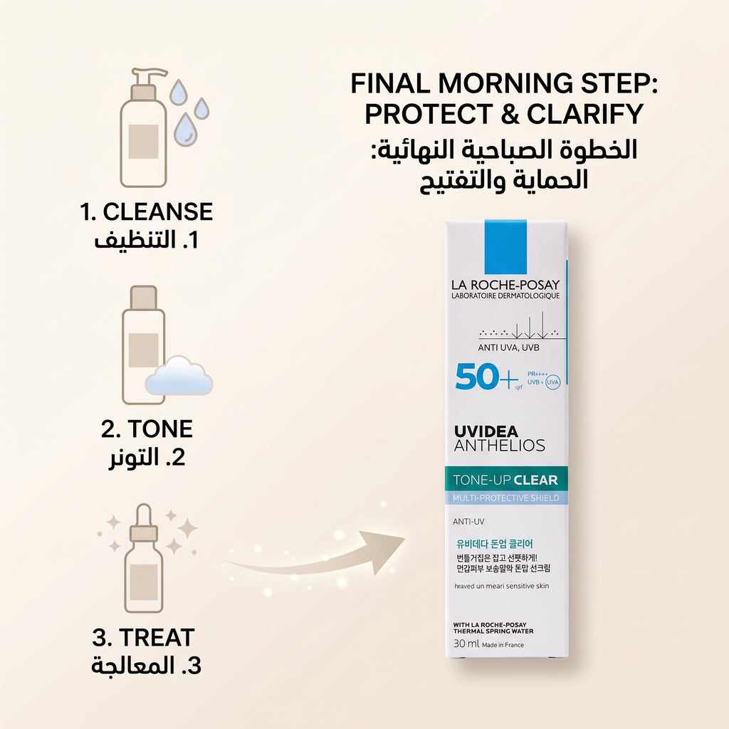 La Roche-Posay Uvidea Anthelios Tone-Up Clear SPF 50+