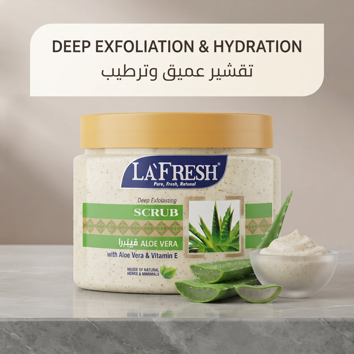 La’Fresh Aloe Vera Scrub – image 4