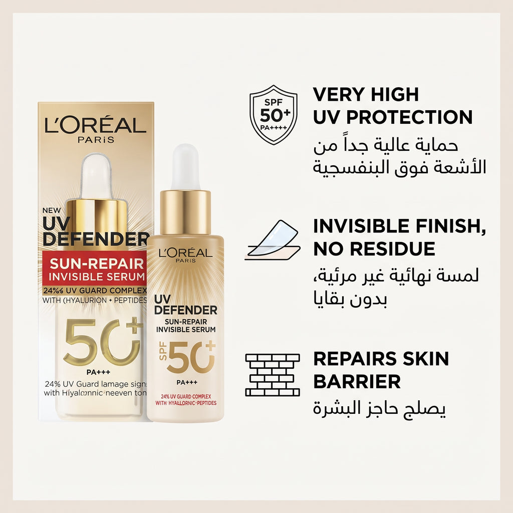 L'Oréal Paris UV Defender Sun-Repair Invisible Serum – image 5