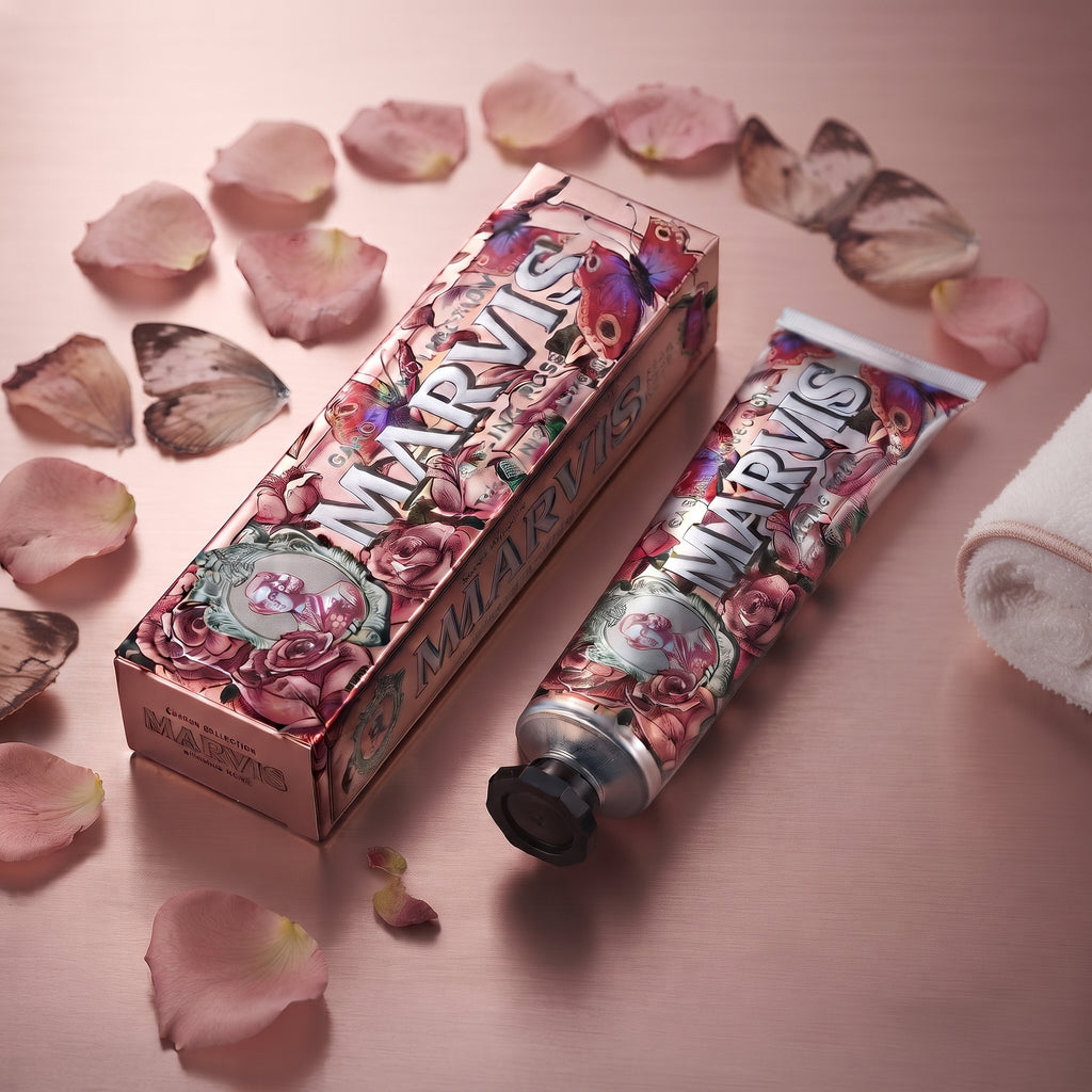 Marvis Kissing Rose Toothpaste – image 3