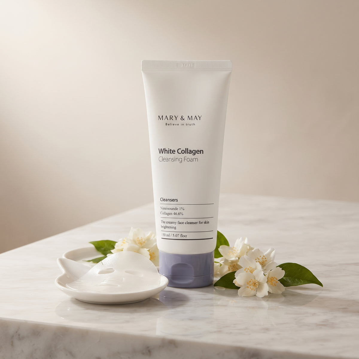 Mary & May White Collagen Cleansing Foam