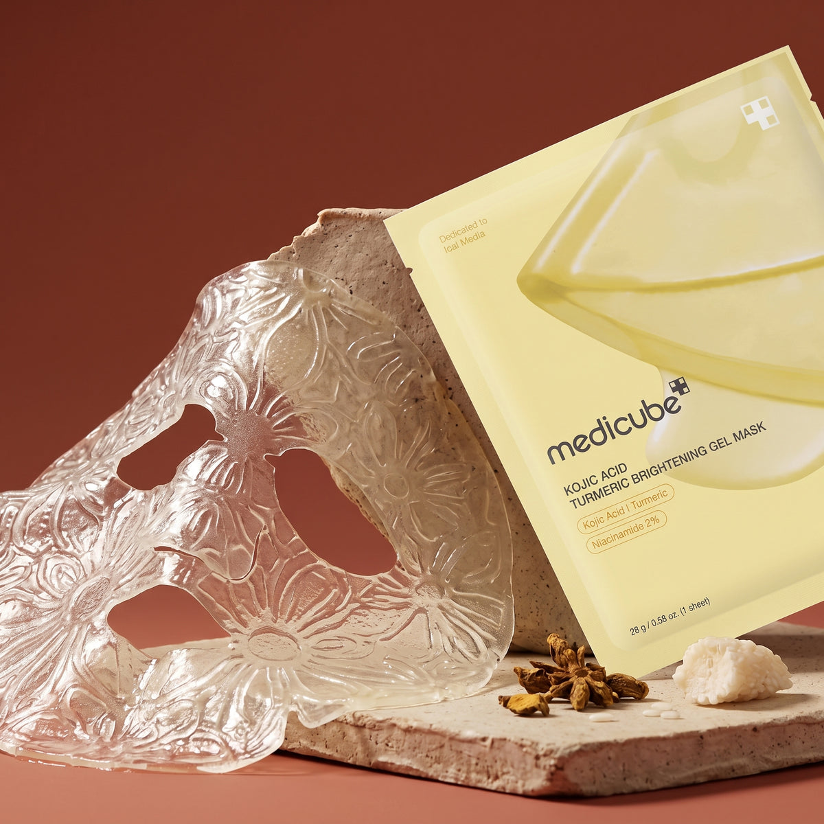 Medicube Kojic Acid Turmeric Brightening Gel Mask