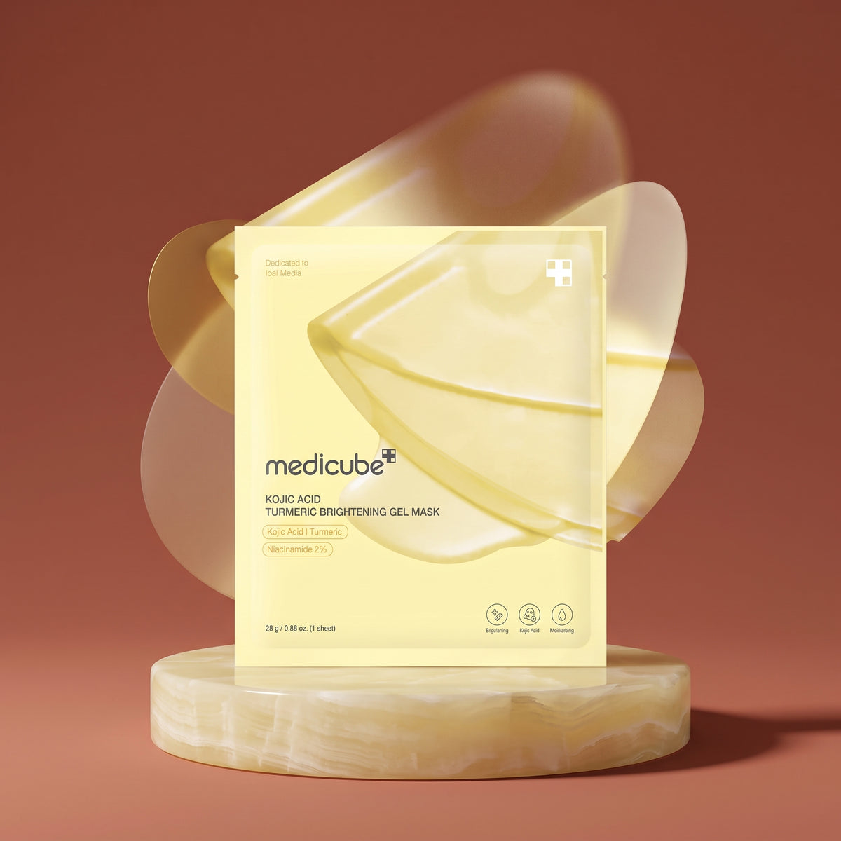 Medicube Kojic Acid Turmeric Brightening Gel Mask