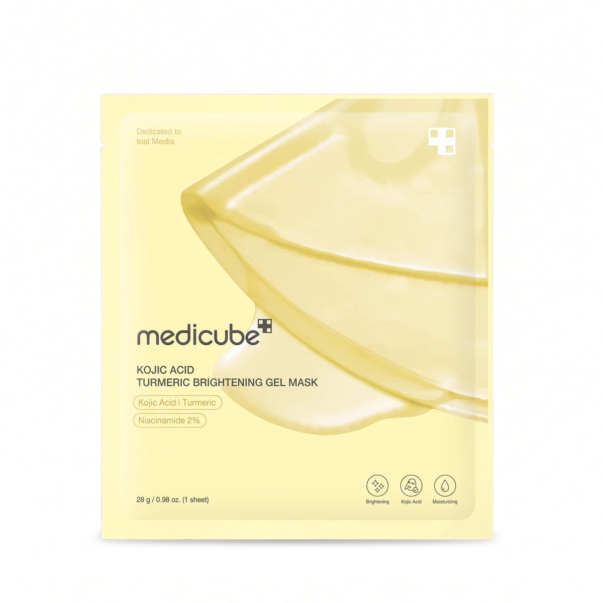 Medicube Kojic Acid Turmeric Brightening Gel Mask