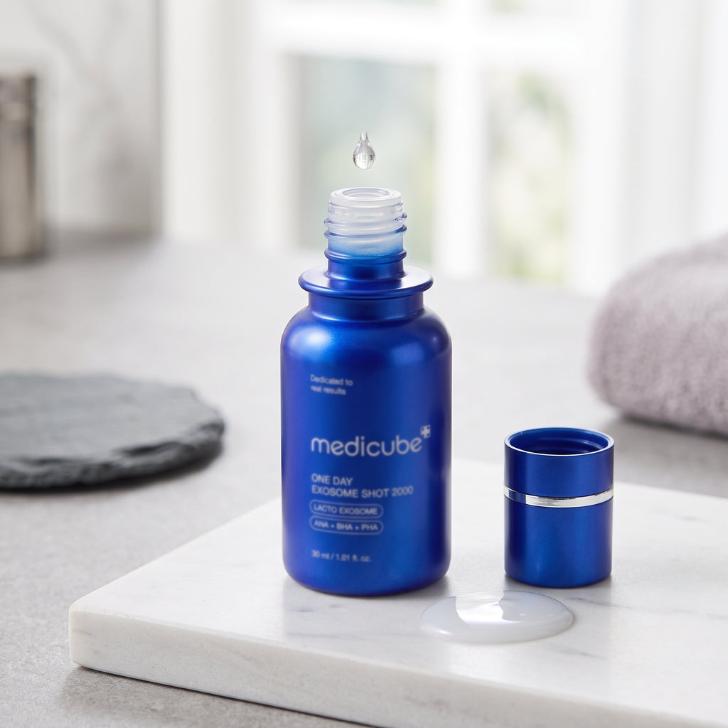 Medicube Zero Exosome Shot 2,000 PPM Spicule Facial Serum 20ml – Resurfacing Treatment