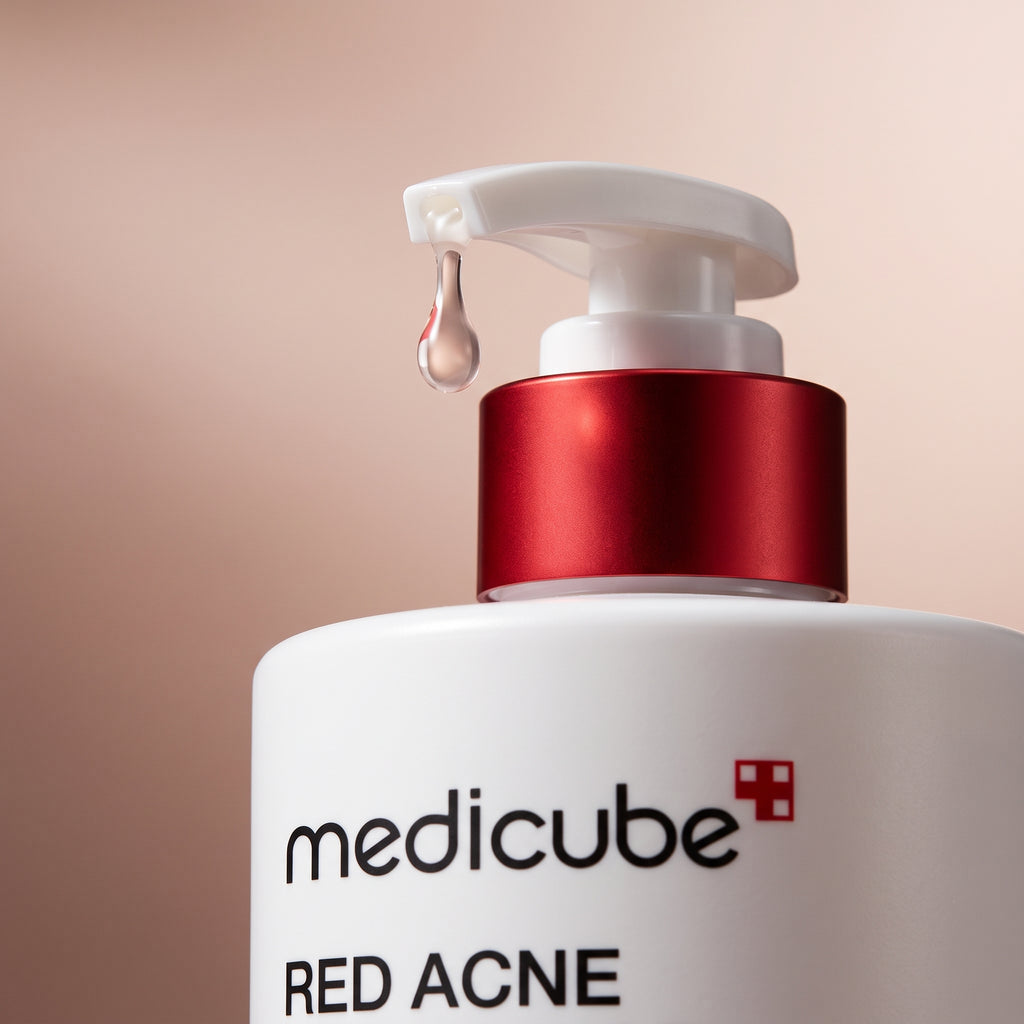 Medicube Red Acne Body Wash – AHA BHA PHA Exfoliating Wash for Body Acne
