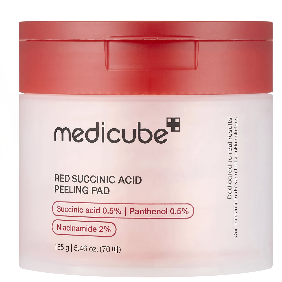 Medicube Red Succinic Acid Peeling Pad – Daily Exfoliating Pads for Acne-Prone Skin