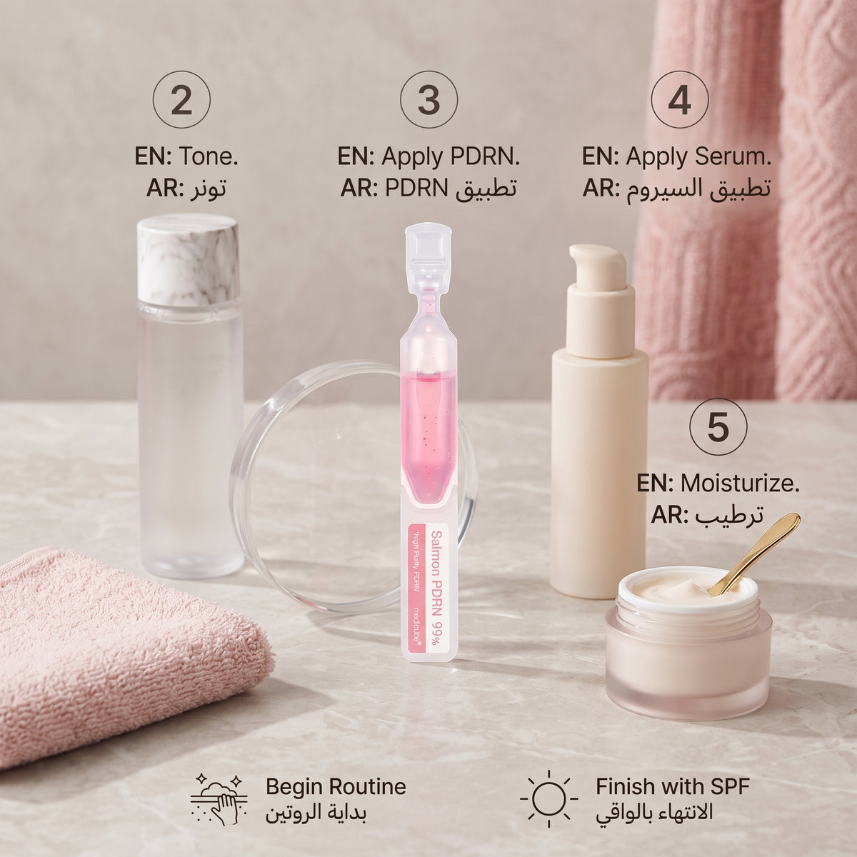 Medicube PDRN Pink One Day Serum