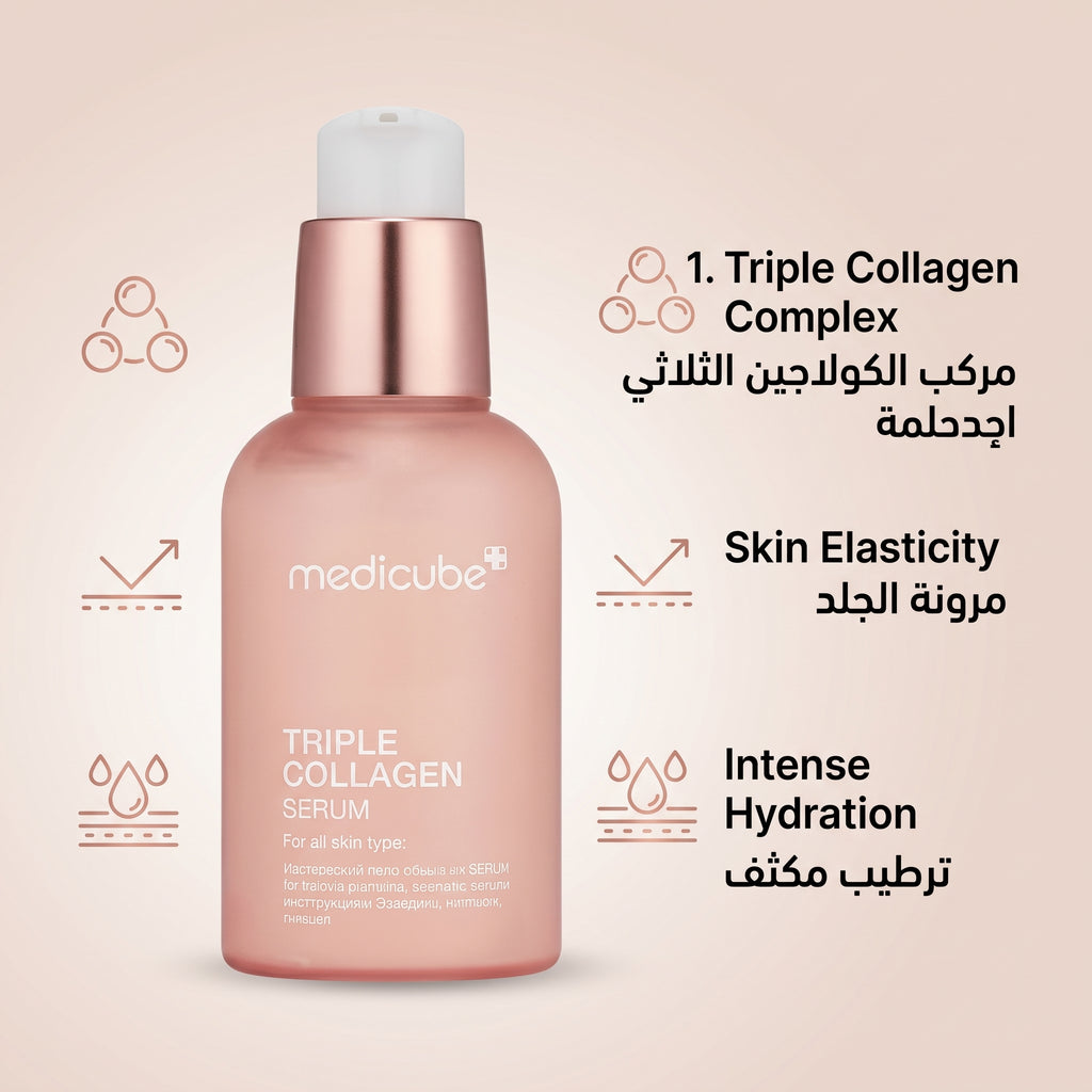 Medicube Triple Collagen Serum – Firming & Anti-Aging Korean Face Serum