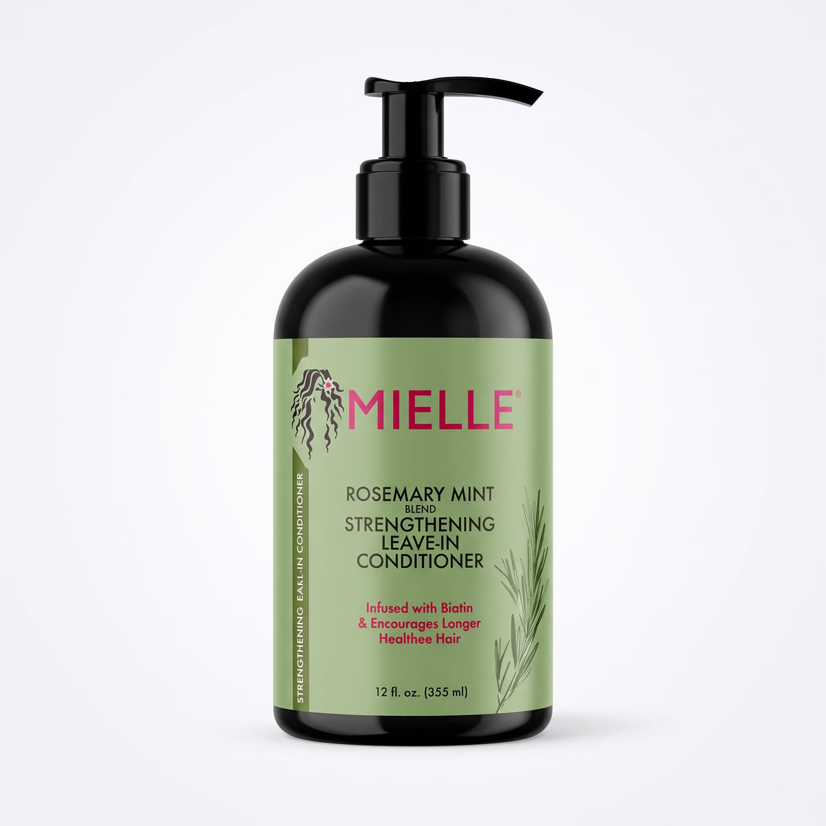 Mielle Rosemary Mint Strengthening Conditioner – Biotin Conditioner for Weak, Breakage-Prone Hair