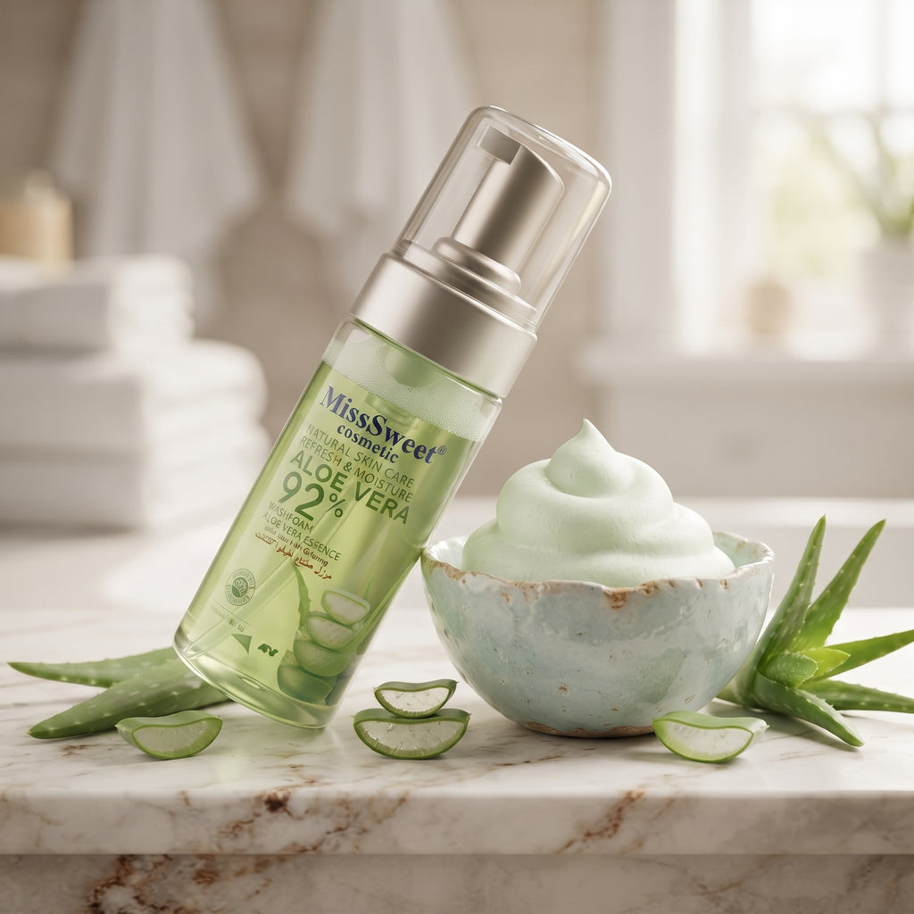 Miss Sweet Cosmetics Aloe Vera 92% Wash Foam 150ml