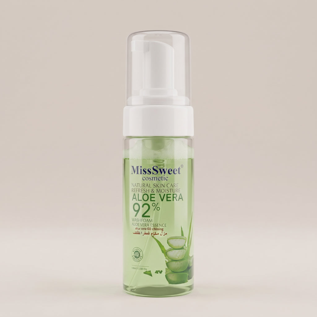 Miss Sweet Cosmetics Aloe Vera 92% Wash Foam 150ml