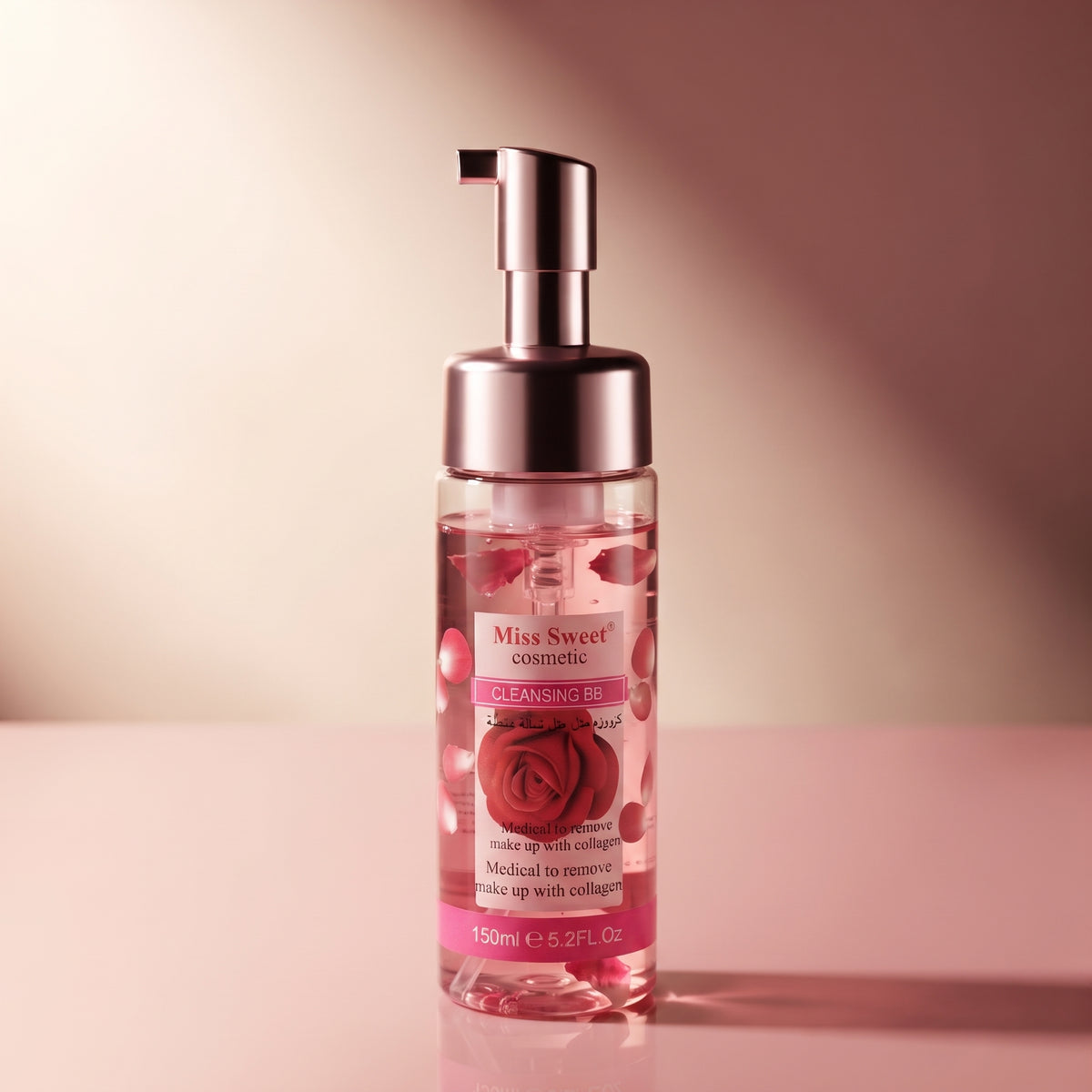 Miss Sweet Cosmetics With Collagen BB Cleansing Rose 150ML