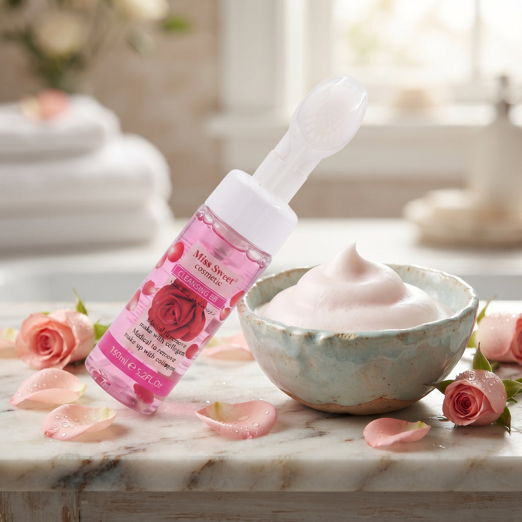 Miss Sweet Cosmetics With Collagen BB Cleansing Rose 150ML