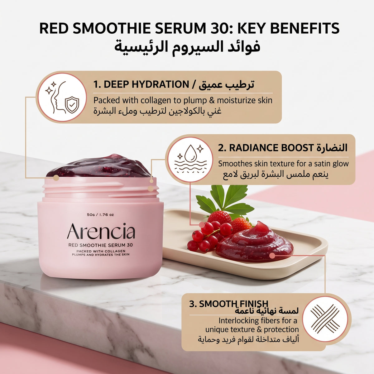 Arencia Red Smoothie Serum