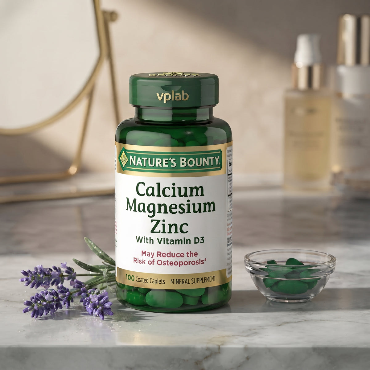 Nature’s Bounty Calcium Magnesium Zinc with Vitamin D3 – image 4