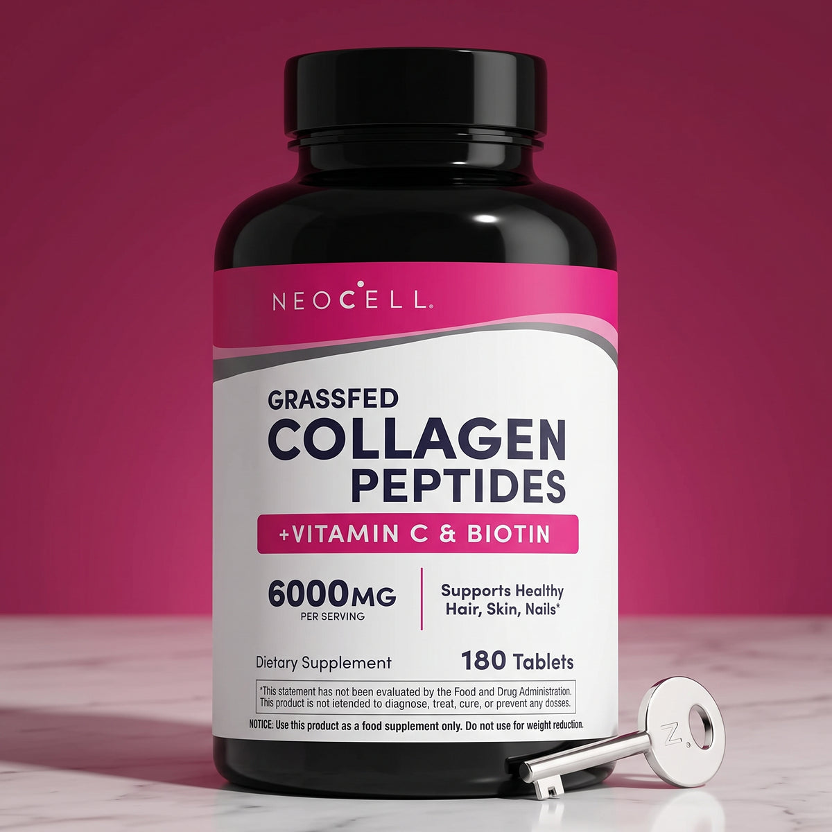 NeoCell Grassfed Collagen Peptides + Vitamin C & Biotin
