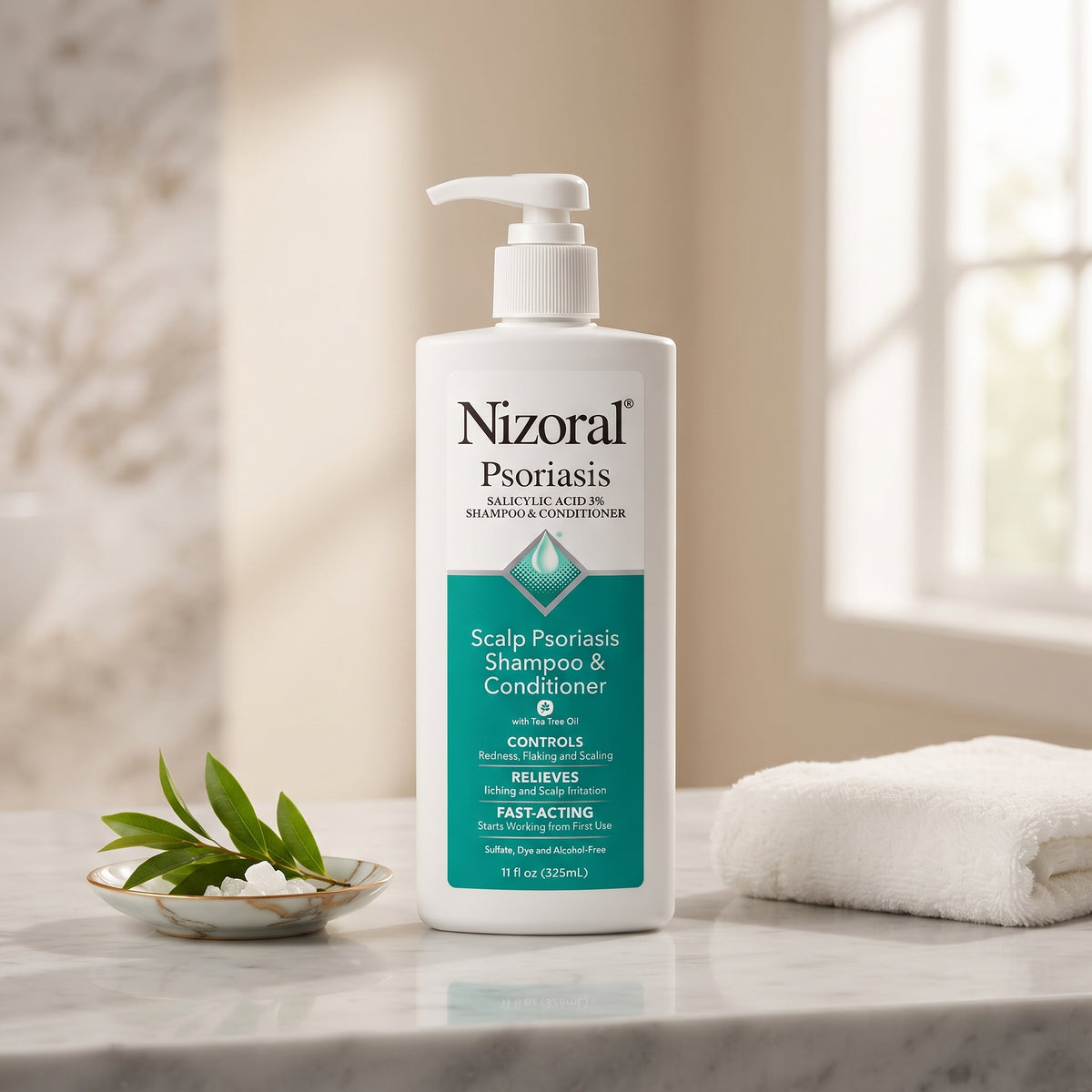 Nizoral Psoriasis Salicylic Acid 3% Shampoo & Conditioner