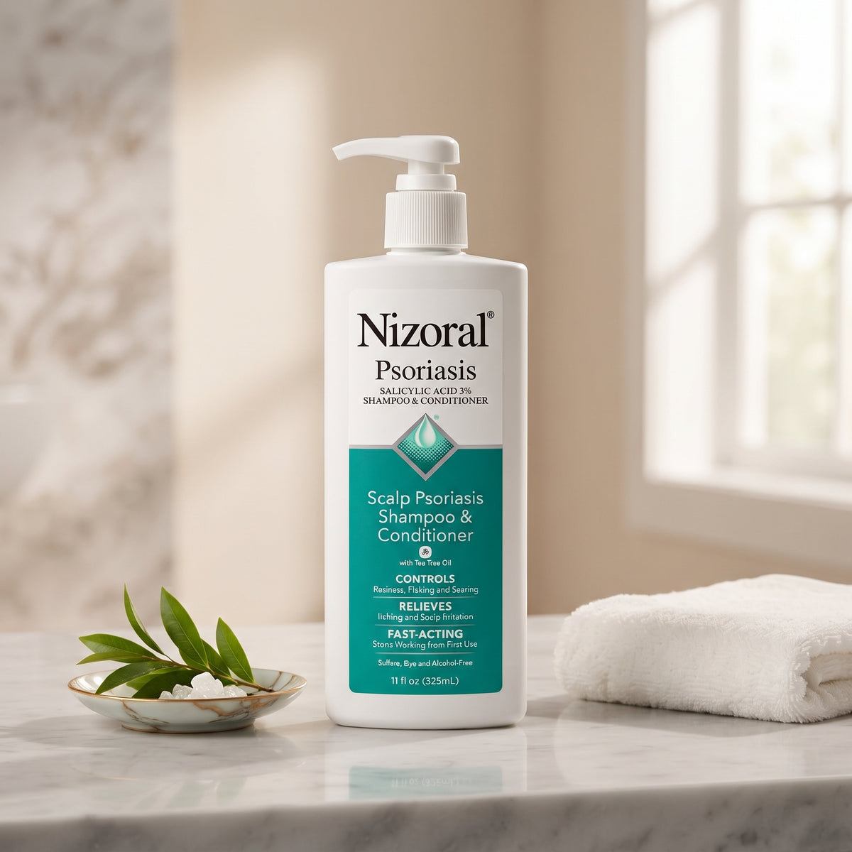 Nizoral Psoriasis Salicylic Acid 3% Shampoo & Conditioner