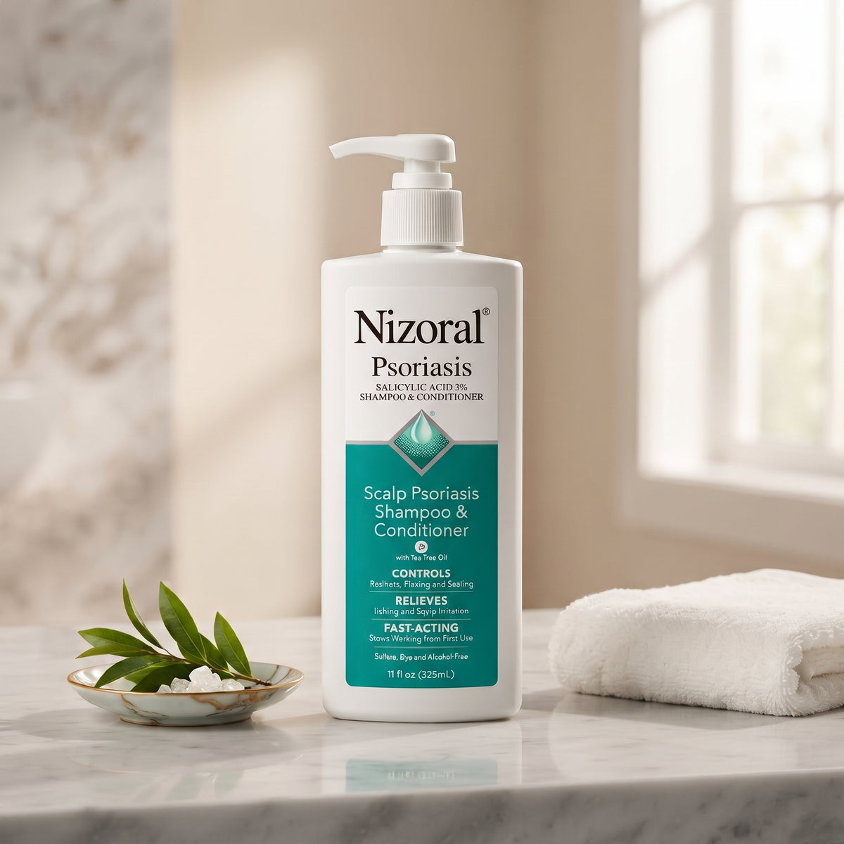 Nizoral Psoriasis Salicylic Acid 3% Shampoo & Conditioner
