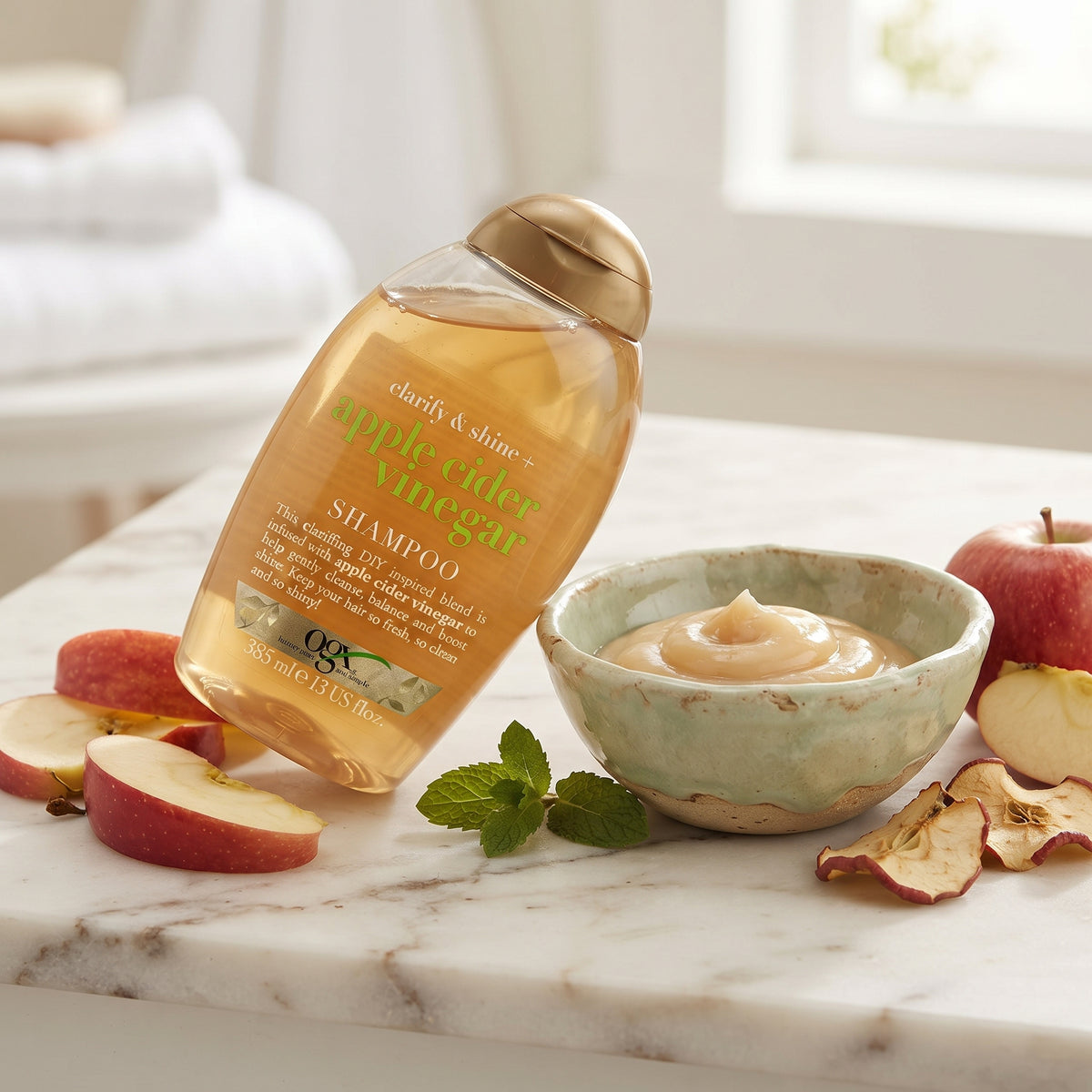 Ogx Apple Cider Vinegar Shampoo 385ml