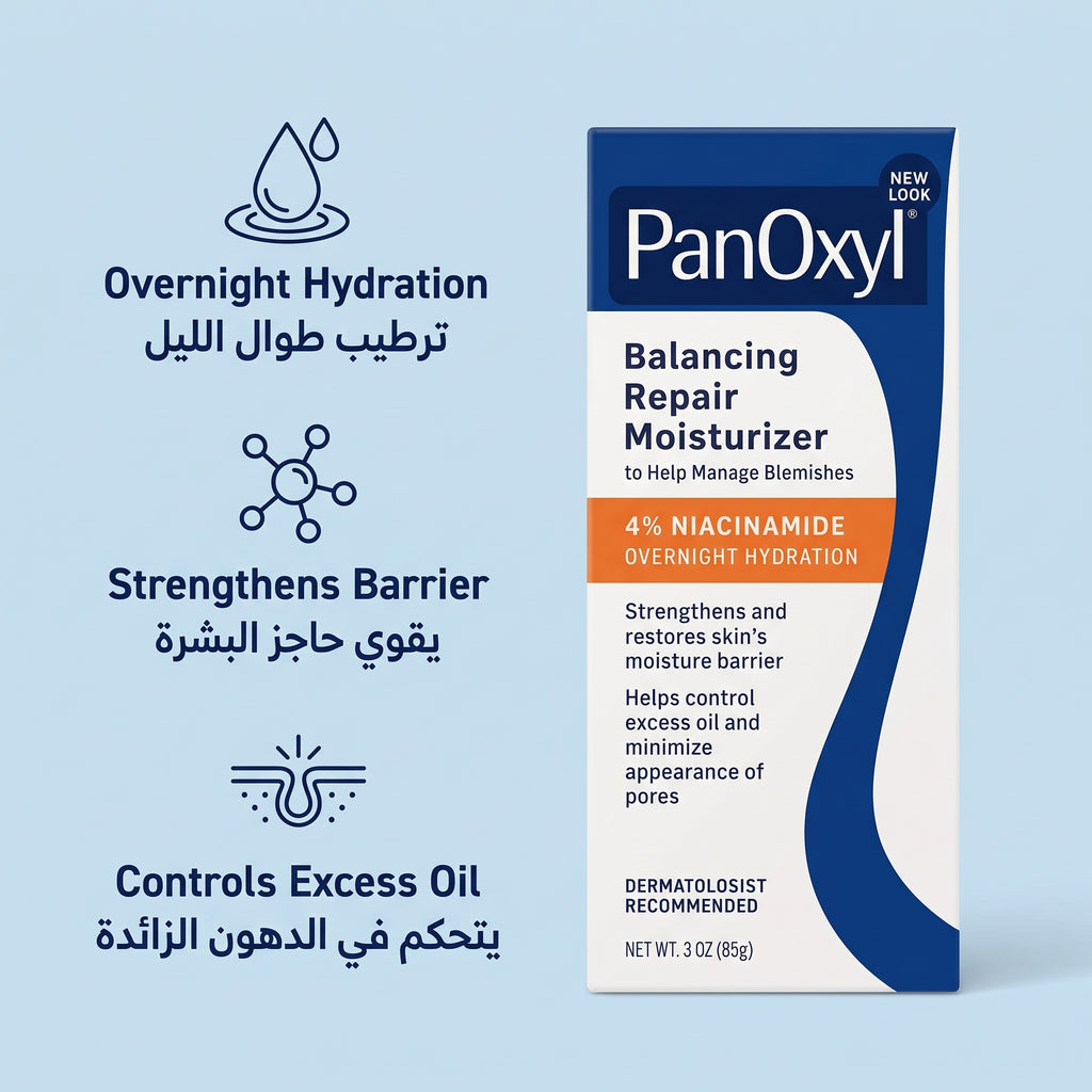 PanOxyl Balancing Repair Moisturizer with 4% Niacinamide