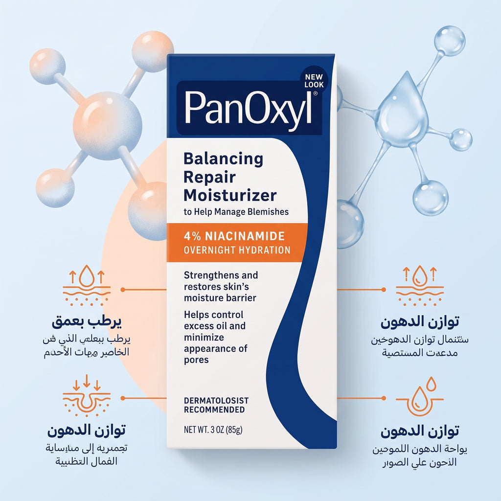 PanOxyl Balancing Repair Moisturizer with 4% Niacinamide