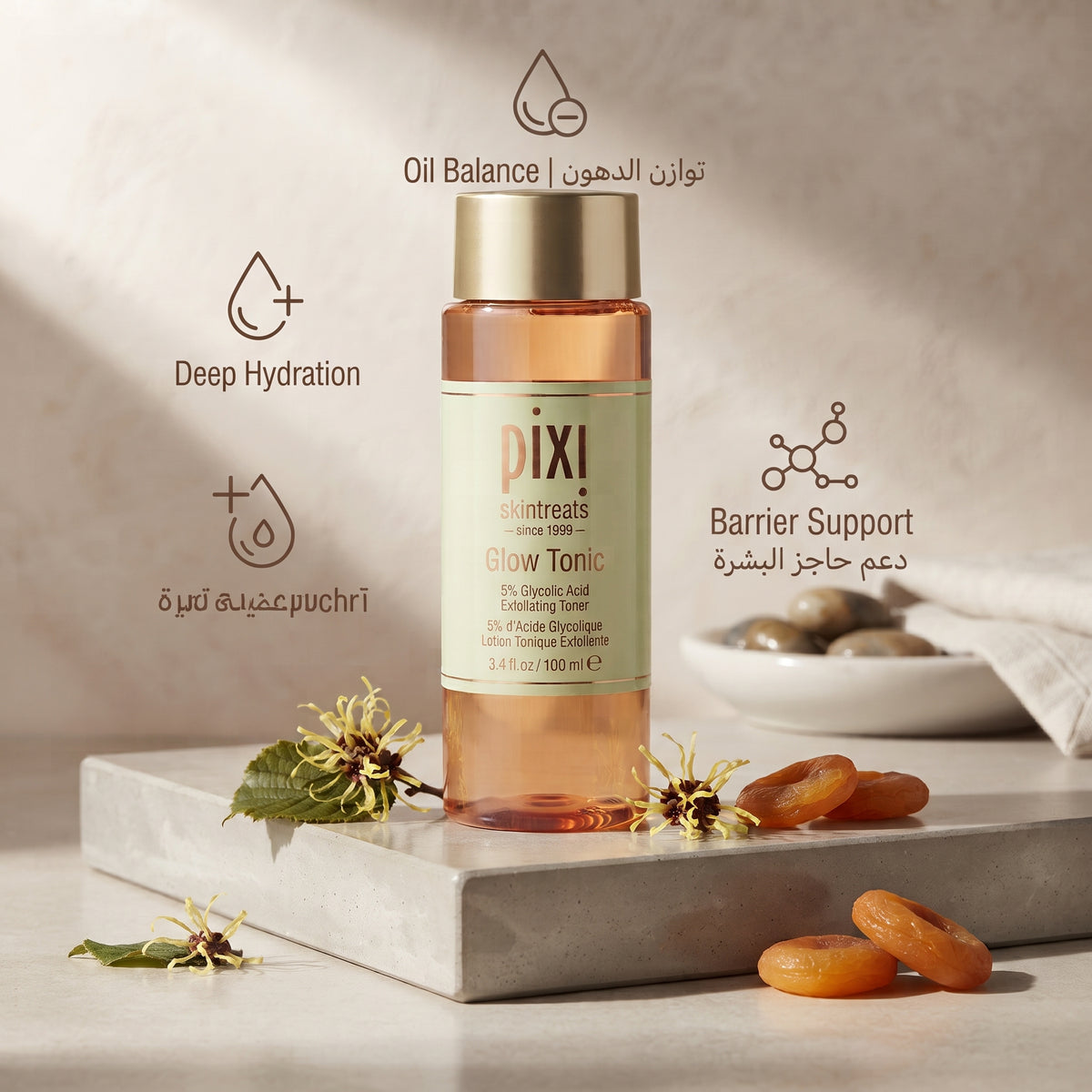 Pixi Glow Tonic 5% Glycolic Acid Exfoliating Toner 100Ml – image 5