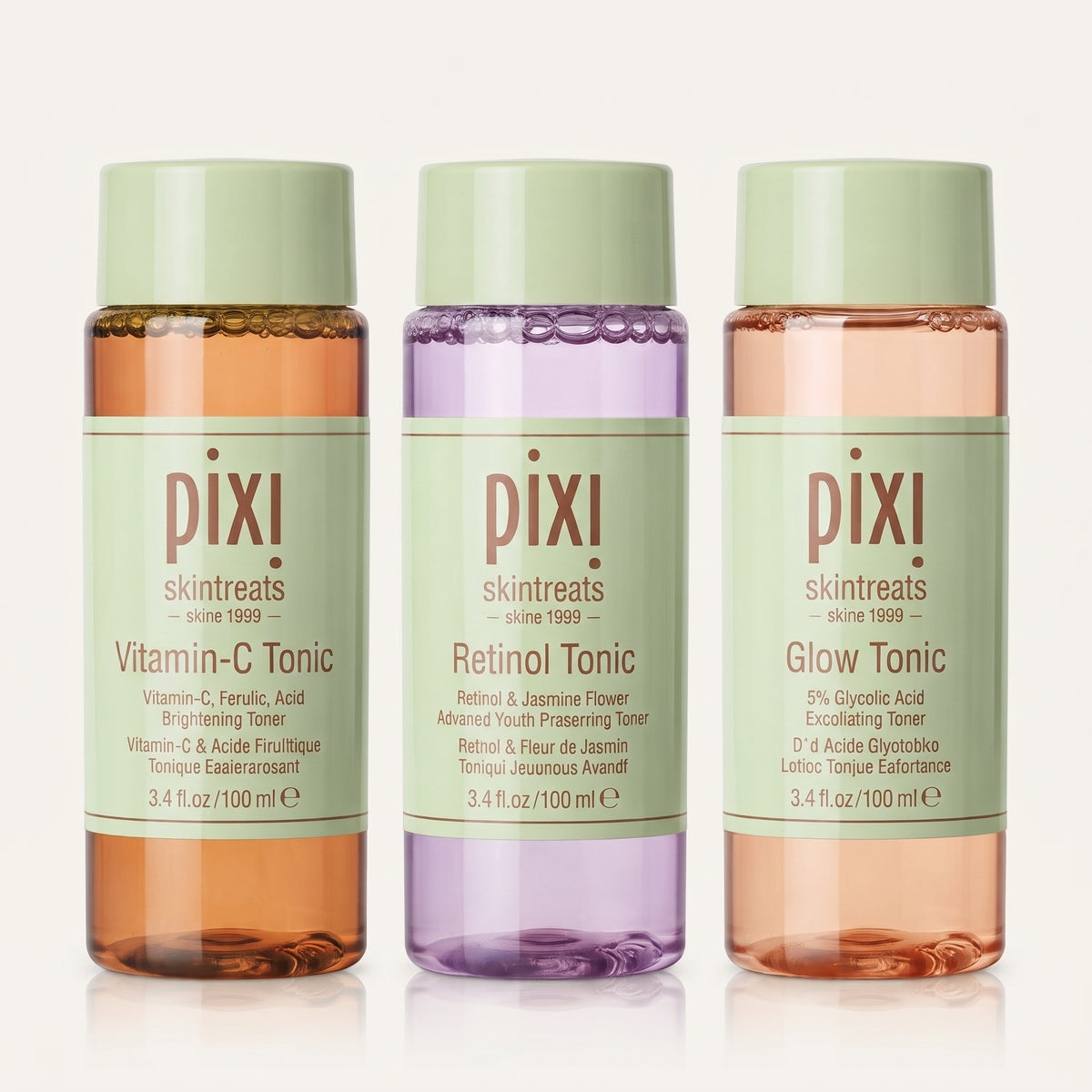 Pixi Skintreats Tonic Trio