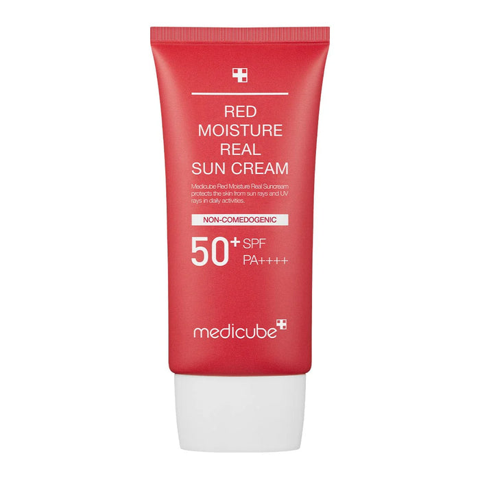 Medicube Red Moisture Real Sun Cream – authentic Korean sunscreen in Oman