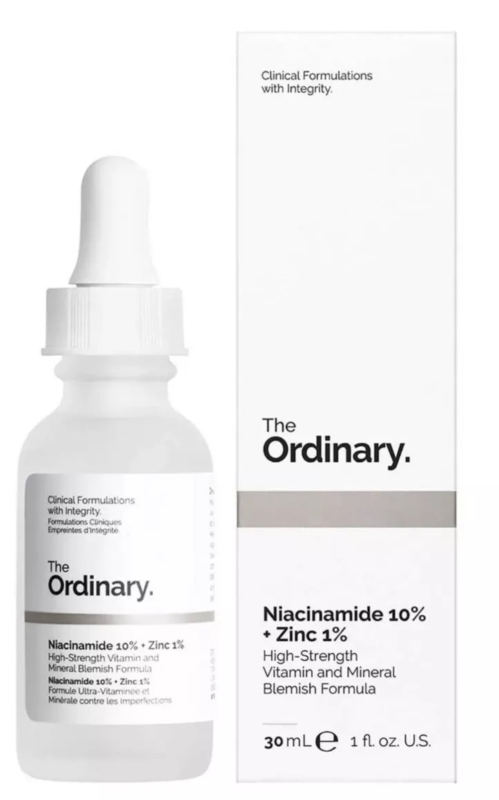 The Ordinary Niacinamide 10% + Zinc 1% 30ml – authentic skincare in Oman
