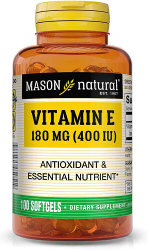 Mason Vitamin E 400 IU Softgels – authentic wellness supplement in Oman