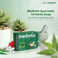 Medimix Classic Ayurvedic 18 Herbs Soap – authentic body care in Oman
