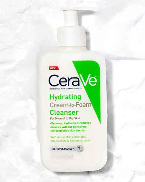 CeraVe Hydrating Cream-to-Foam Cleanser – authentic skincare in Oman