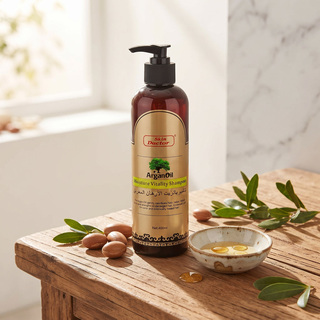 Skin Doctor Argan Oil Moisture Vitality Shampoo – image 4